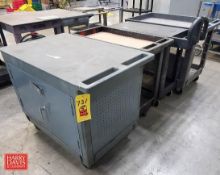 Rolling Utility and Tool Carts - Rigging Fee: $100