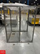S/S Framed Equipment Shield, Dimensions = 38" Length x 3' Width x 4' Height - Rigging Fee: $100