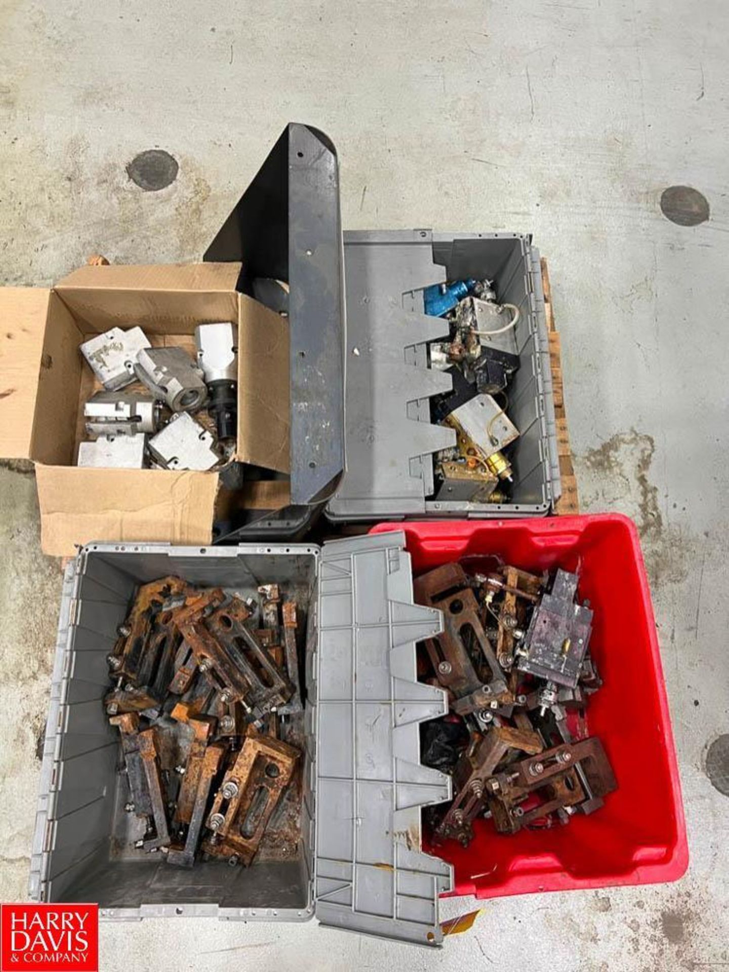 Assorted Filler Chucks and Brackets - Rigging Fee: $50