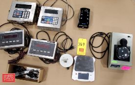 Assorted Lab Equipment, Scale Monitor Load Cell - Rigging Fee: $20