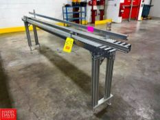 Roller Conveyor with Drive and Controls, Dimensions = 12' x 12" - Rigging Fee: $150