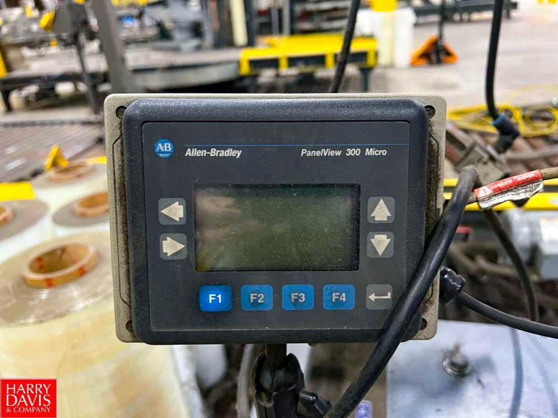 Pallet Labeler with Allen-Bradley PanelView 300 Micro HMI - Rigging Fee: $150 - Image 2 of 2