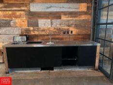 S/S Serving Drink Station with Sink - Rigging Fee: $600
