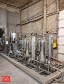 Innotec Microfilter System with Filters, Air Valves, Dosing Unit, Meters, Surge Tank and Controls