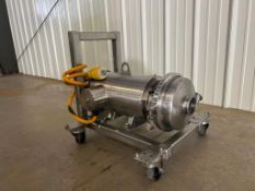 SPX/Waukesha Cherry-Burrell Centrifugal Pump with Baldor S/S Clad 5 HP 1,750 RPM Motor, 3" x 2.5" S/