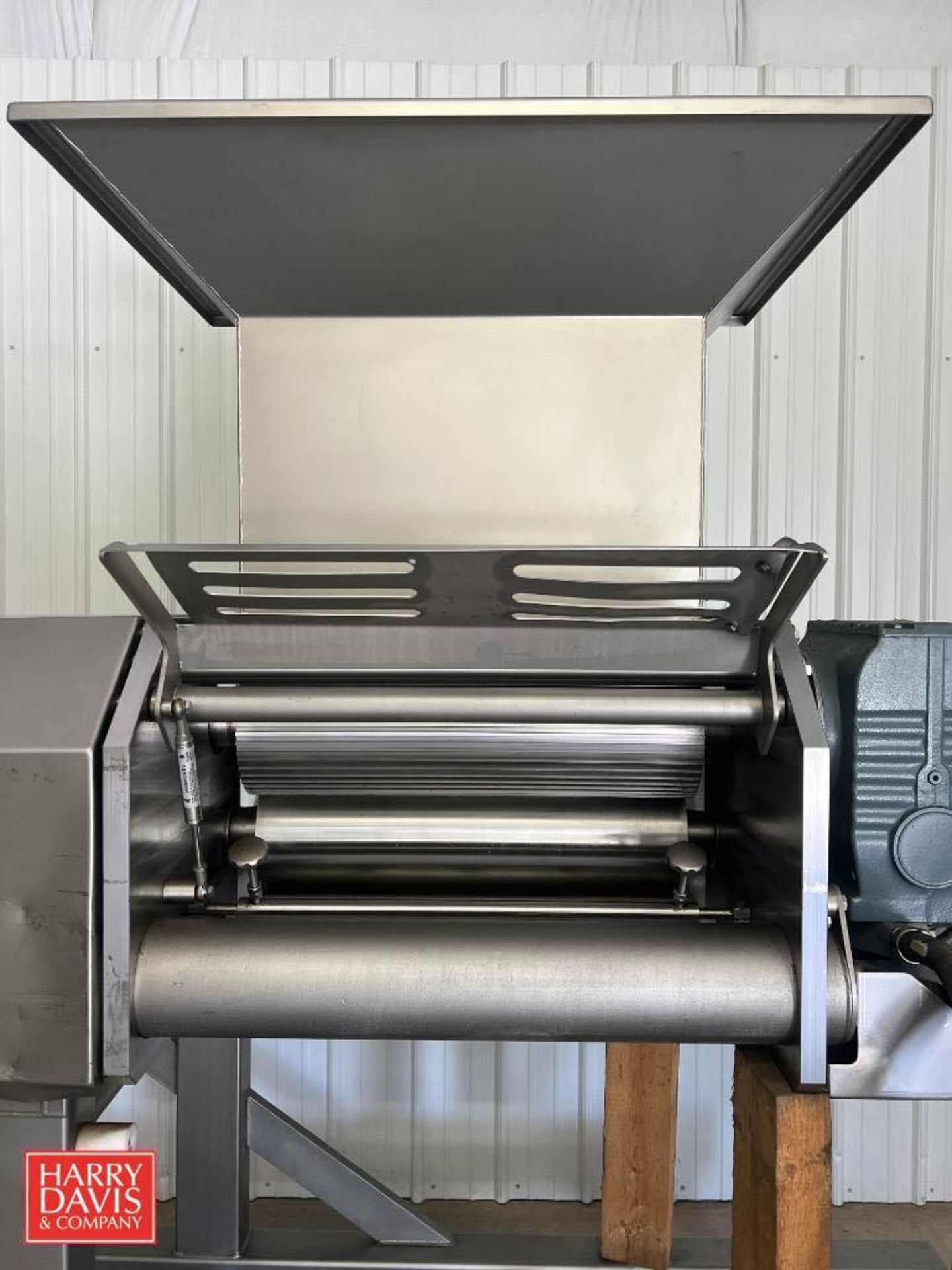 Tromp 3-Roll S/S Dough Extruder, Type: 2M600, Working with 600 MM Rollers Adjustable - Image 2 of 2