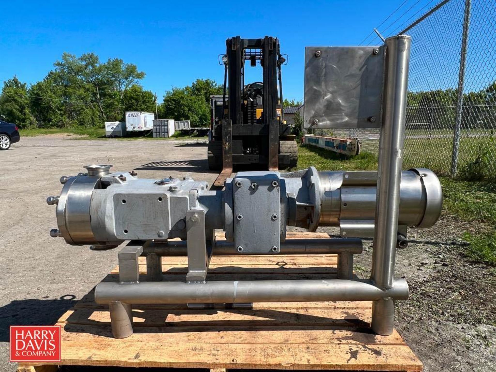 Waukesha Cherry-Burrell Positive Displacement Pump with Baldor S/S Clad 5 HP 1,750 RPM Motor, 3.5" - Image 3 of 3