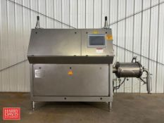 Mondomix S/S Aeration Mixing Machine, Type: VG-75 with Allen-Bradley PanelView Plus 1250