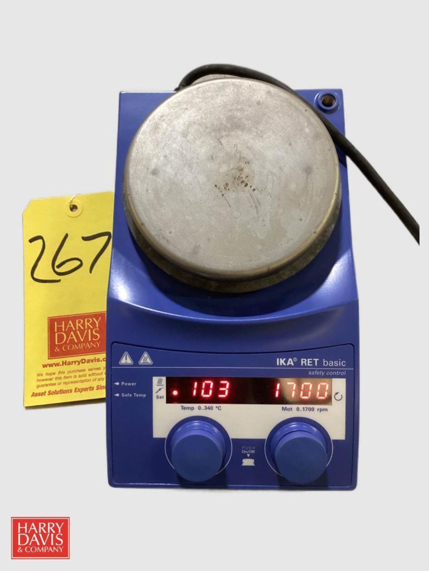 IKA RET Basic S001 Hot Plate / Magnetic Stirrer