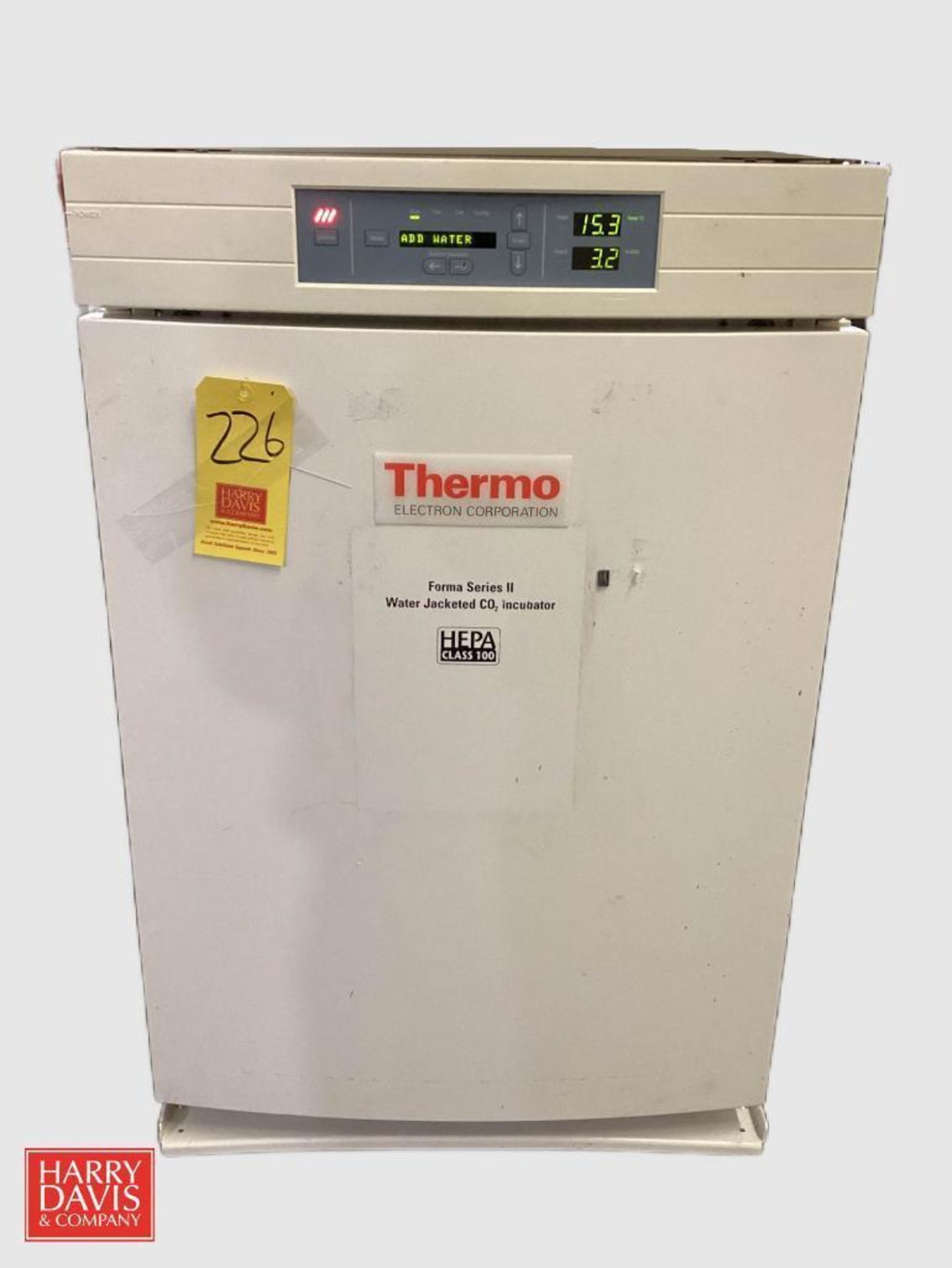 Thermo Scientific 3110 Forma Series II Water Jacketed Co2 Incubator, Amb +5°C to 50°C