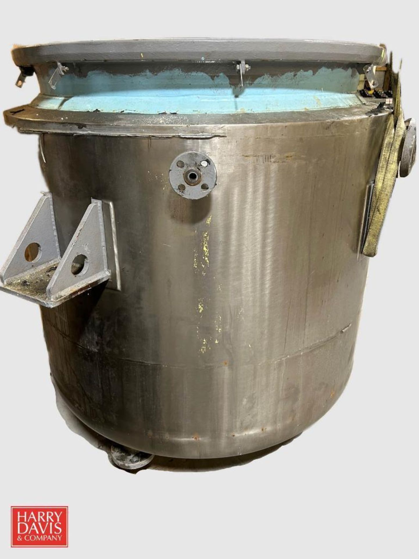 De Dietrich 200 Gallon Glass Lined Jacketed Reactor Tank - Image 2 of 5
