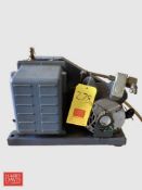 Welch 1402Z-59 Rotary Vane Vacuum Pump 1/2HP 1PH