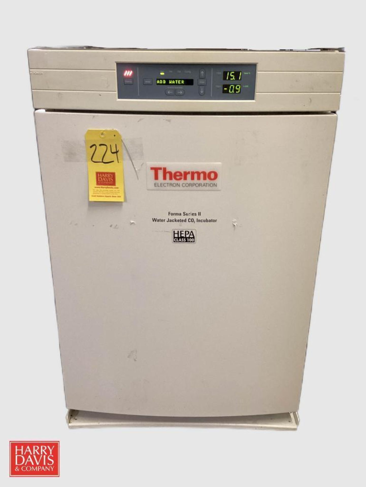 Thermo Scientific 3110 Forma Series II Water Jacketed Co2 Incubator, Amb +5°C to 50°C