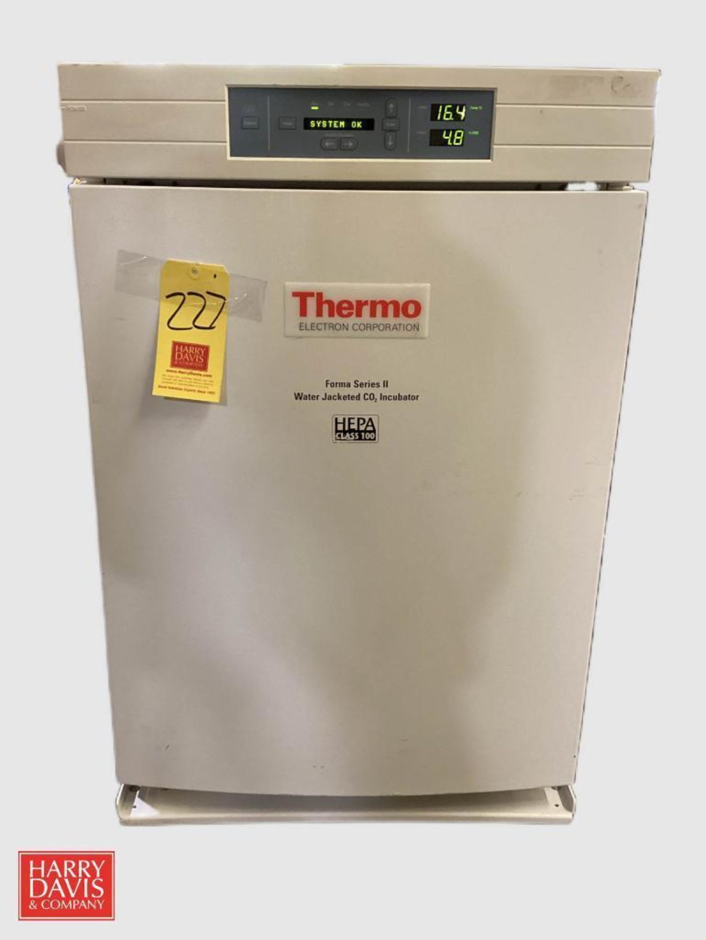 Thermo Scientific 3110 Forma Series II Water Jacketed Co2 Incubator, Amb +5°C to 50°C