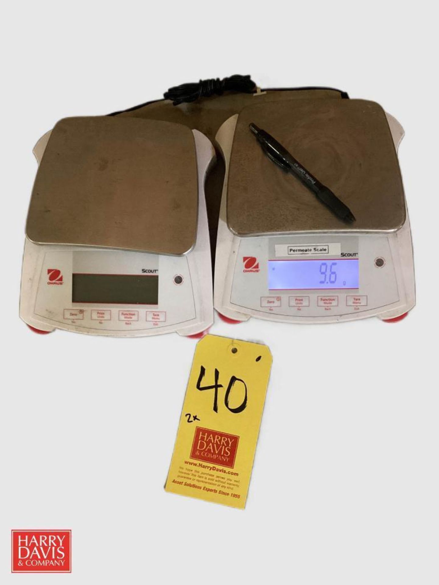 Ohaus Scout SPX6201 Digital Laboratory Scale - Image 2 of 3
