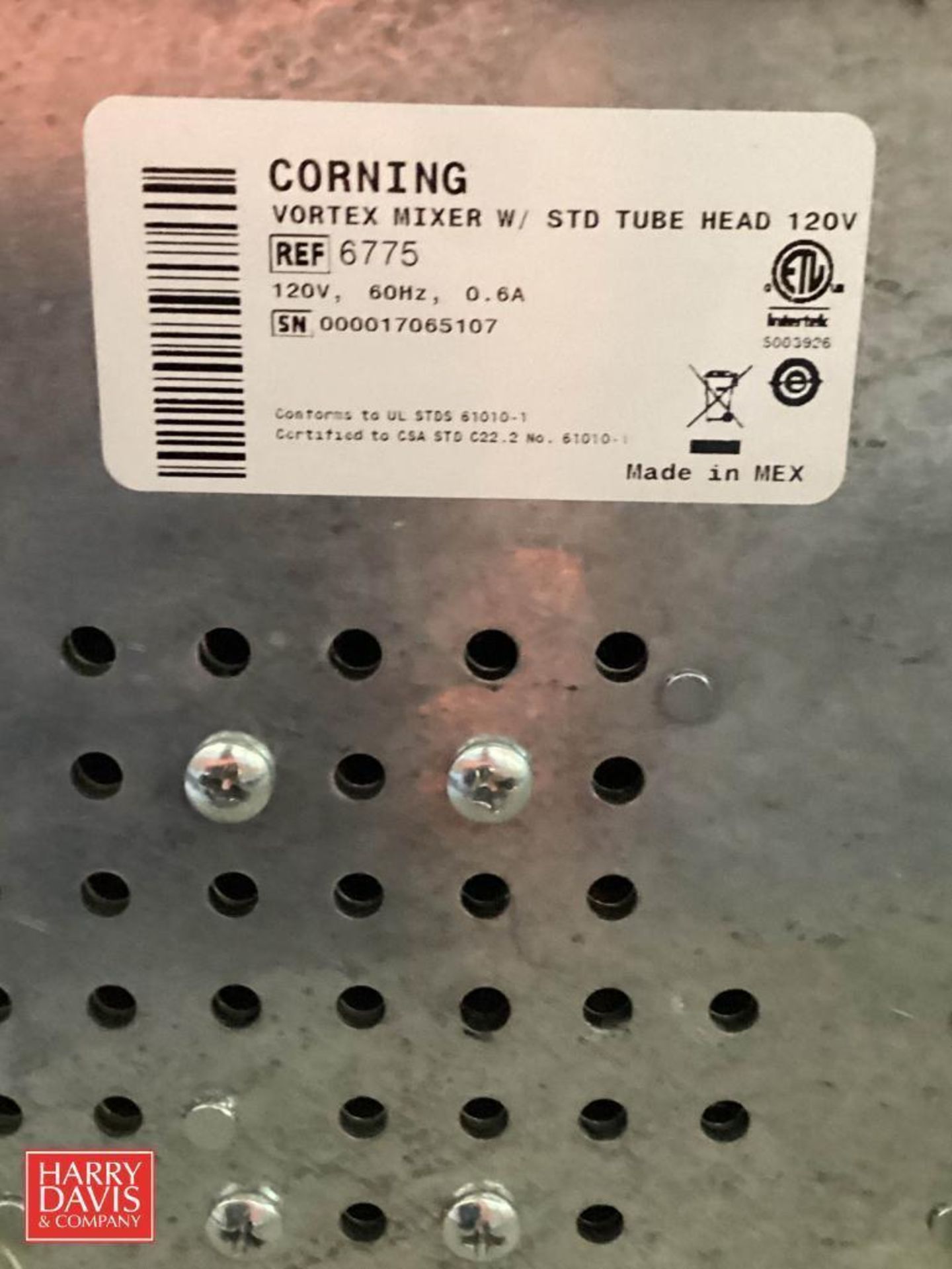 Corning 6775 LSE Vortex Mixer - Image 2 of 2