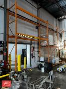 Sections Pallet Racking, Dimensions = 14' x 8' - Rigging Fee: $350