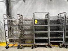 S/S Bossie Carts, Dimensions = 26" Width x 2' Depth x 66" Height - Rigging Fee: $225