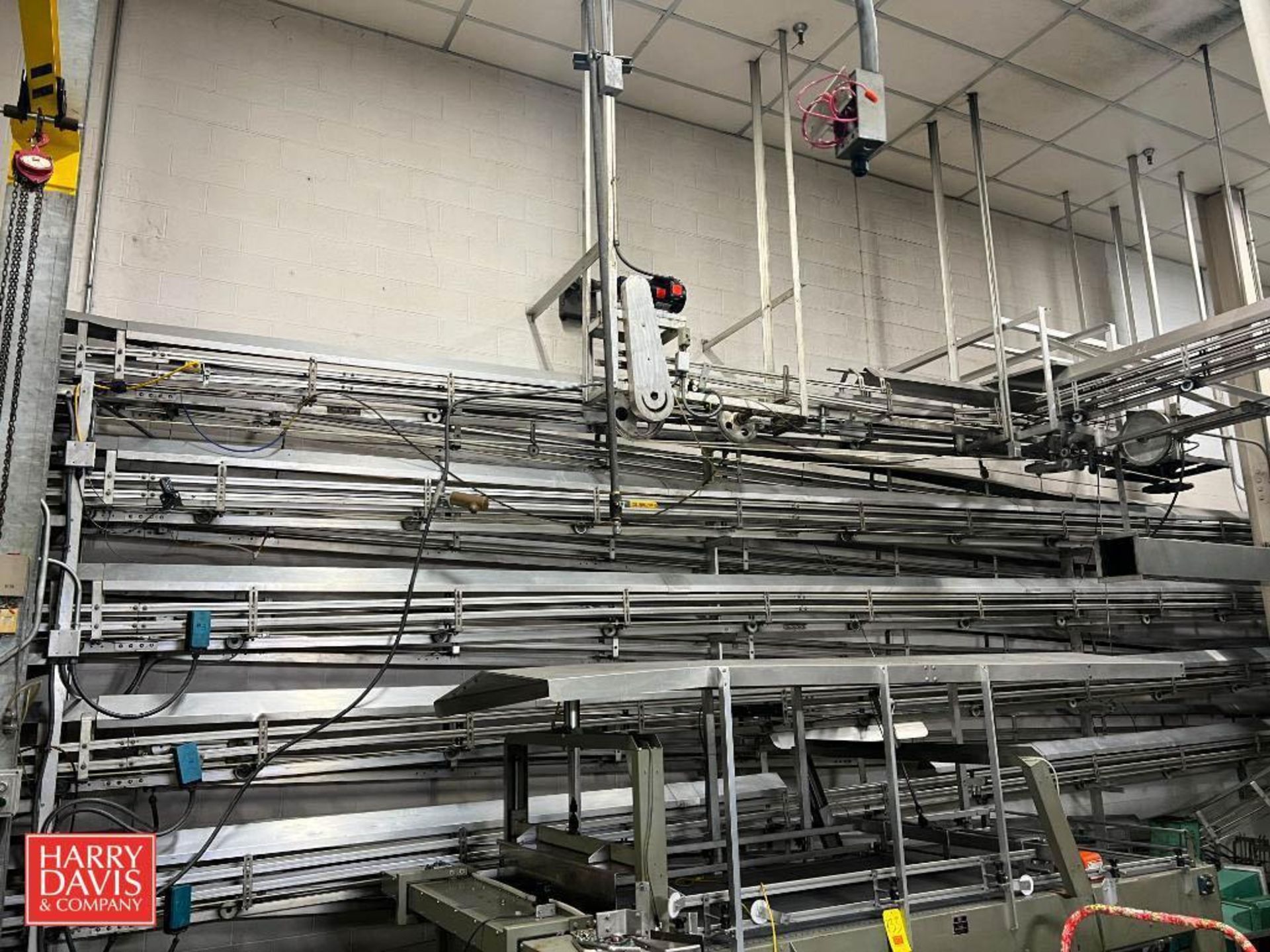 Alpine Conveyor System with S/S Chutes and Drives, Dimensions = 1,250'+ - Rigging Fee: Contact HDC