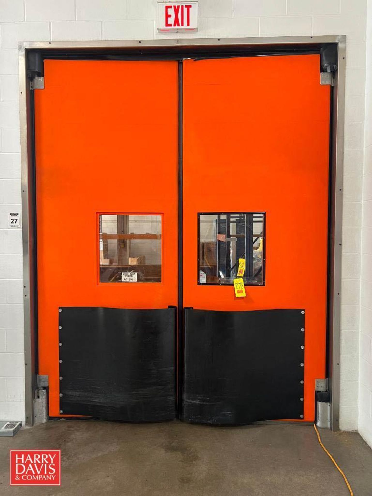 Chase Doors Uralite Bumper Doors, Dimensions = (2) 10' x 4' - Rigging Fee: $250