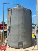 Approximately 3,500 Gallon Insulated Tank with Meter and Heat Controls, Dimensions = 8' Outside