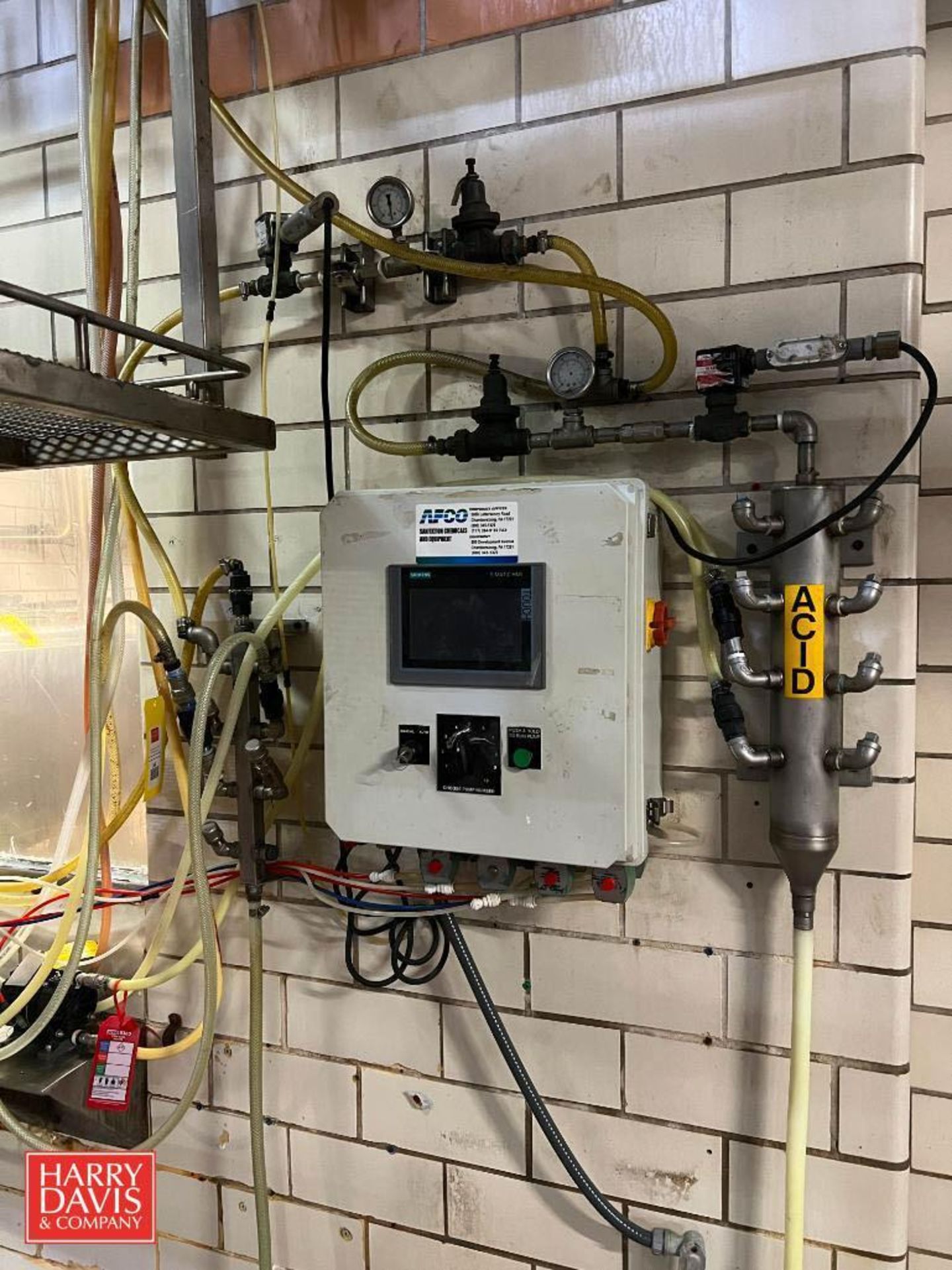 (5) Poly Diaphragm Pumps, Siemens Simatic Touch Screen HMI and Simatic S7-1200 PLC, Power Supply - Image 5 of 6