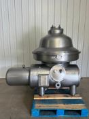 Westfalia 4,500 RPM S/S Separator, Model: MSA100-01-076, Frame S/N: 1655564, S/N: 1652853