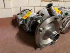 Fristam 7.5 HP Centrifugal Pump, S/N: FPX3451962943 with 3" x 2" S/S Head, Clamp-Type and Leeson