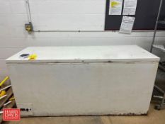 Low Temperature Culture Freezer, Dimensions = 73" x 27" x 35" Height - Rigging Fee: $150