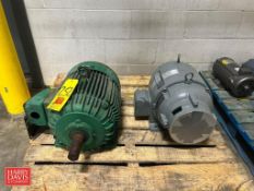 Reuland 10 HP 1,800 RPM and Westinghouse 15 HP 1,755 RPM Motors - Rigging Fee: $200