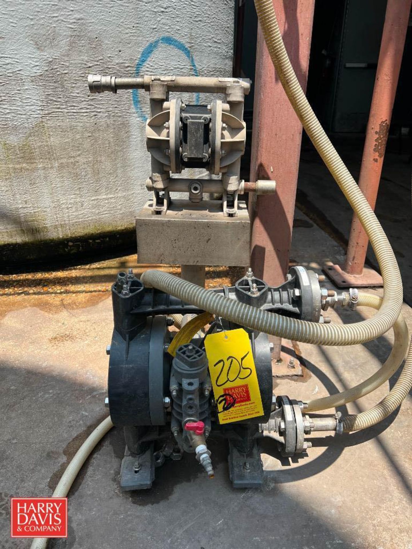 Poly Diaphragm Pumps - Rigging Fee: $125 - Image 2 of 2