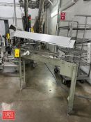 45° S/S Framed Power Conveyor with S/S Hood, Dimensions = 19' x 3.5" - Rigging Fee: $575