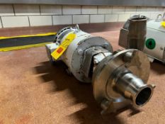 Fristam 7.5 HP Centrifugal Pump, Model: FPX3522-135, S/N: FPX35220200248 with 2.5" x 2" S/S Head