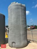 Approximately 3,500 Gallon Insulated Tank with Heat Controls, Dimensions = 8' Outside Diameter