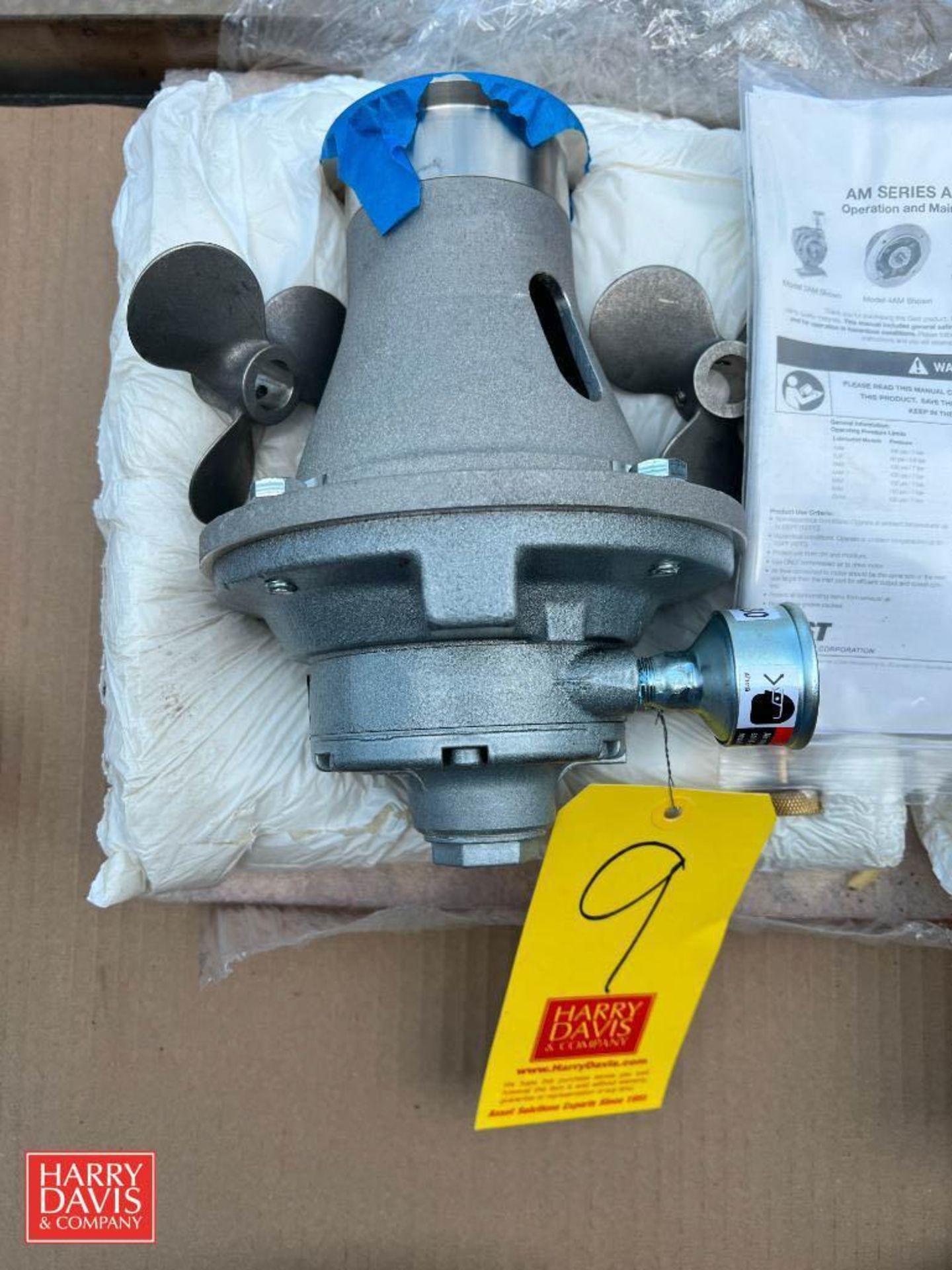 NEW Gast AM Series Air Motor - Rigging Fee: $25