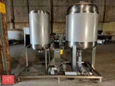 Pinnacle Stainless Ethanol Chilling System, S/N: PSRS-072-19 with 200 Gallon and 90 Gallon S/S Tanks