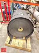 4MM Thick Fabric Conveyor Belting, Dimensions = 590' Length x 47.5" Width - Rigging Fee: $50