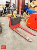 Raymond 4, 500 LB Capacity Electric Pallet Jack, Model: 102T-F45L, S/N: 102-12-2384 with Self