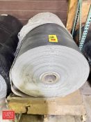 3MM Thick Ribbed PVC Conveyor Belting, Dimensions = 540' Length x 59.5" Width - Rigging Fee: $50