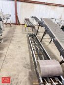 Conveyor Belting and Frames, Dimensions = 120" Length x 18.5" Width (No Drive) - Rigging Fee: $100