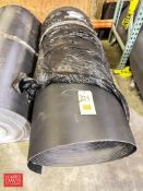 3MM Thick Smooth Rubber Fabric Conveyor Belting, Dimensions = 225' Length x 59.5" Width