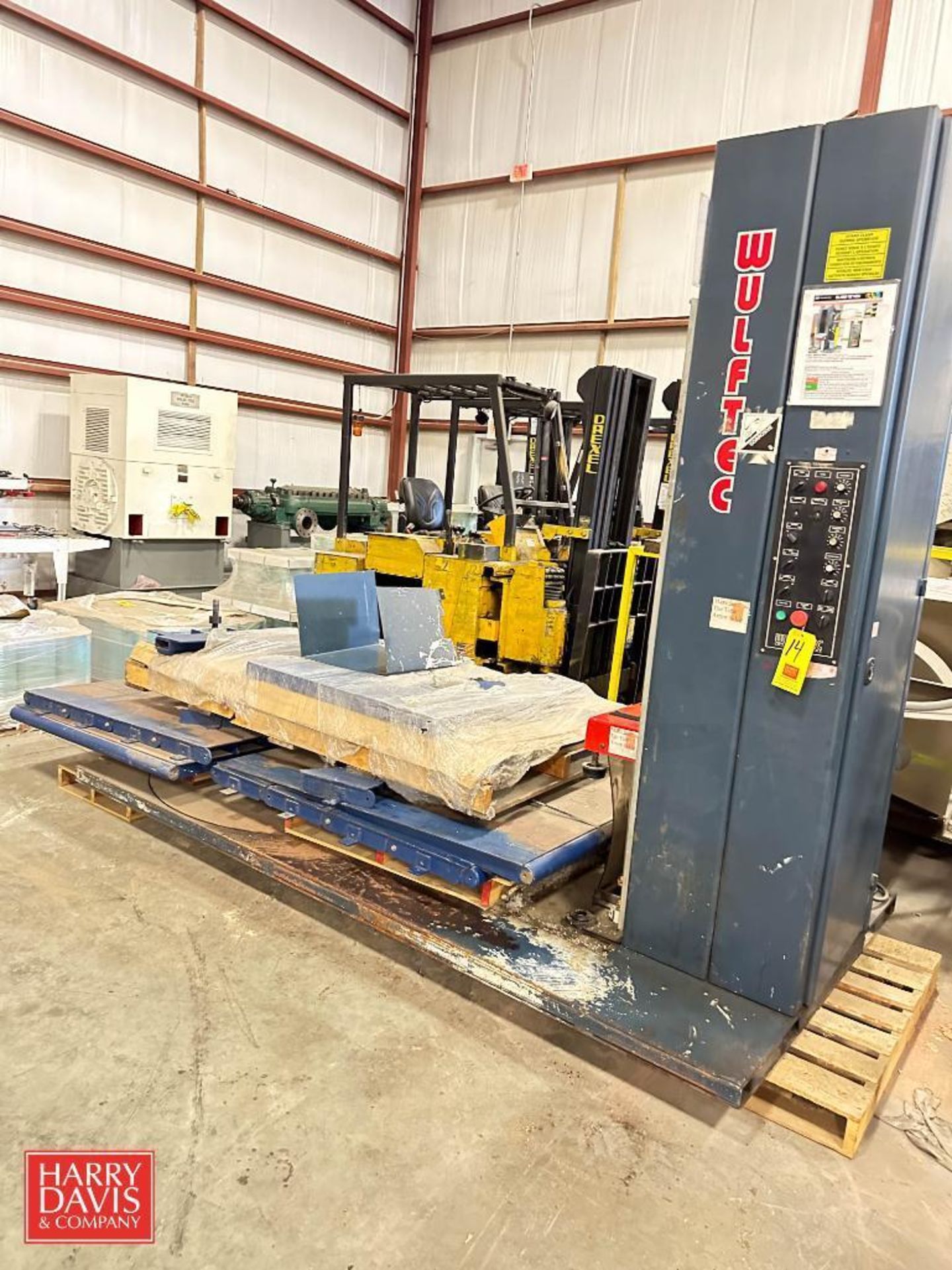 Wulftec Pallet Wrapper, Model: WLP-300 - Rigging Fee: $1,500 - Image 2 of 3