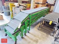 4-Section Portable Expandable Conveyor, Dimensions = 18" Width - Rigging Fee: $75
