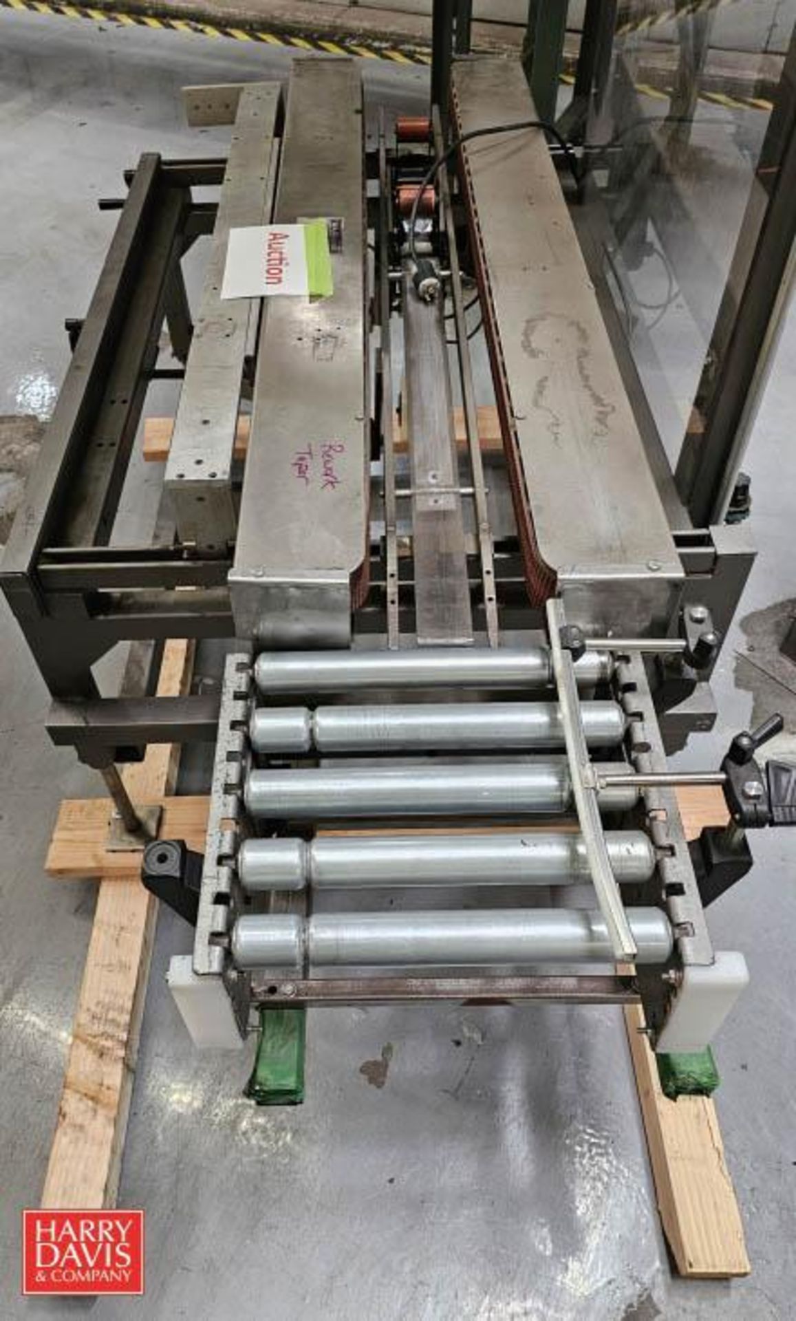 Bottom Cale Sealer with Roller Conveyor (Location: Carson, California) - Rigging Fee: $150 - Image 2 of 2