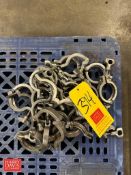 (20) S/S Clamps, up to 2.5" (Location: Le Mars, IA) - Rigging Fee: $50