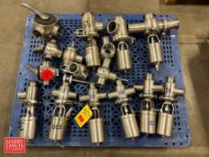 Assorted S/S Air Valves and Parts (Location: Le Mars, IA) - Rigging Fee: $100