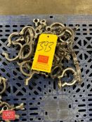 (25) S/S Clamps, up to 2.5" (Location: Le Mars, IA) - Rigging Fee: $50