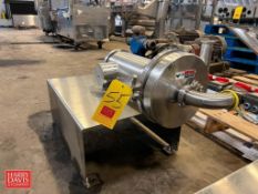 Waukesha Cherry-Burrell Centrifugal Pump with Baldor S/S Clad 2 HP 1,755 RPM Motor, Mounted on S/S