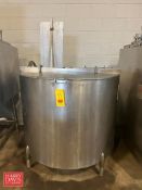 300 Gallon Insulated Hinged Lid S/S Tank - Rigging Fee: $150