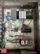 Allen-Bradley PLC Housing with (3) I/O Cards, Contactors, ABB Safety Switch and S/S Enclosure